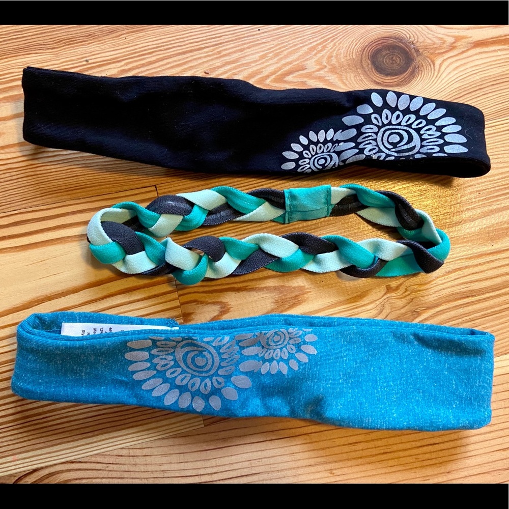 3 Athleta Non-Slip Workout Headbands
